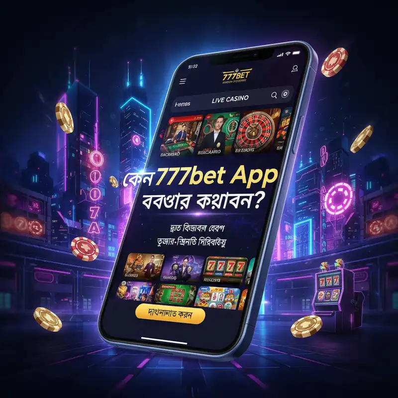 777bet অ্যাপের সেরা ফিচার ও সুবিধাসমূহ
